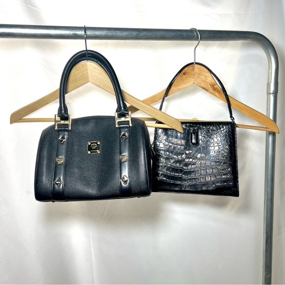 Vintage ALLIGATOR I. Magnin Rendl Original Purse Pristine Handbag - Picture 16 of 16